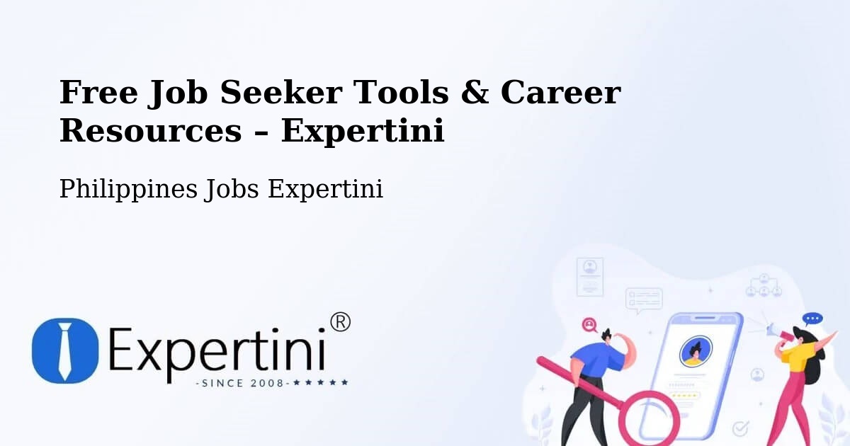 Free Job Seeker Tools & Career Resources – San Marcelino - San Marcelino, Philippines Jobs Expertini