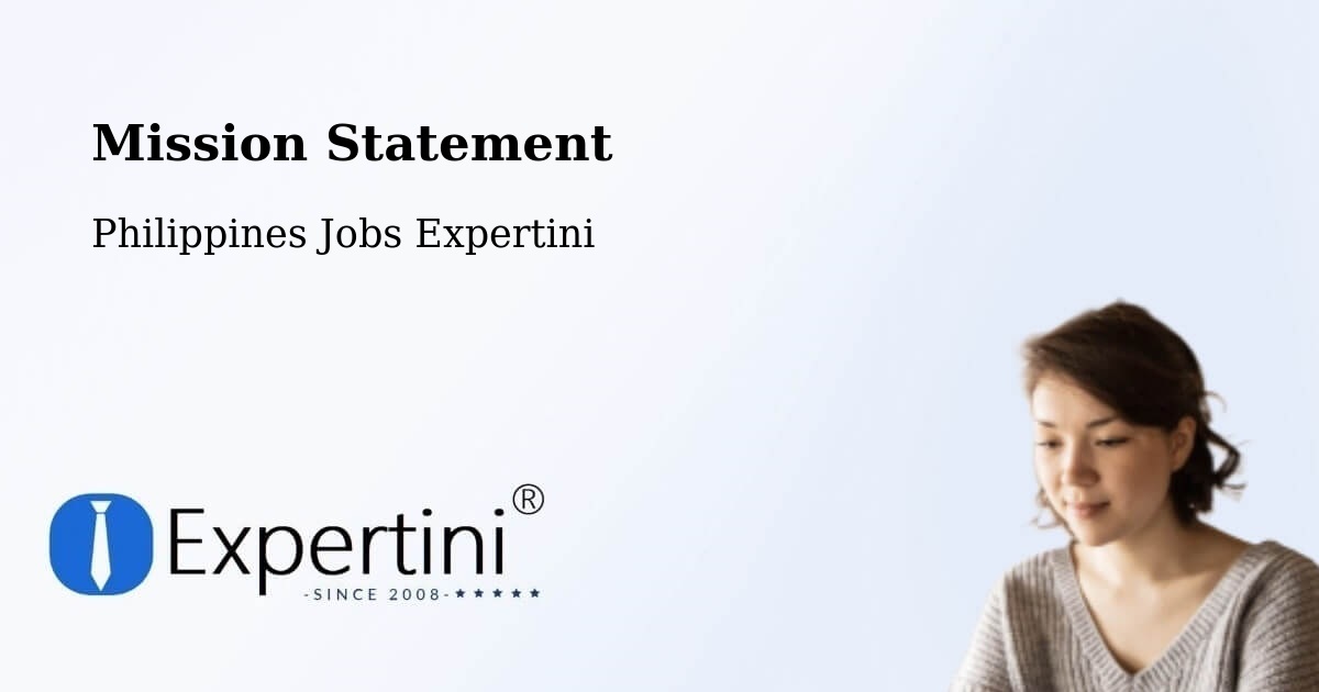 Corporate Mission – San Marcelino - Philippines Jobs Expertini